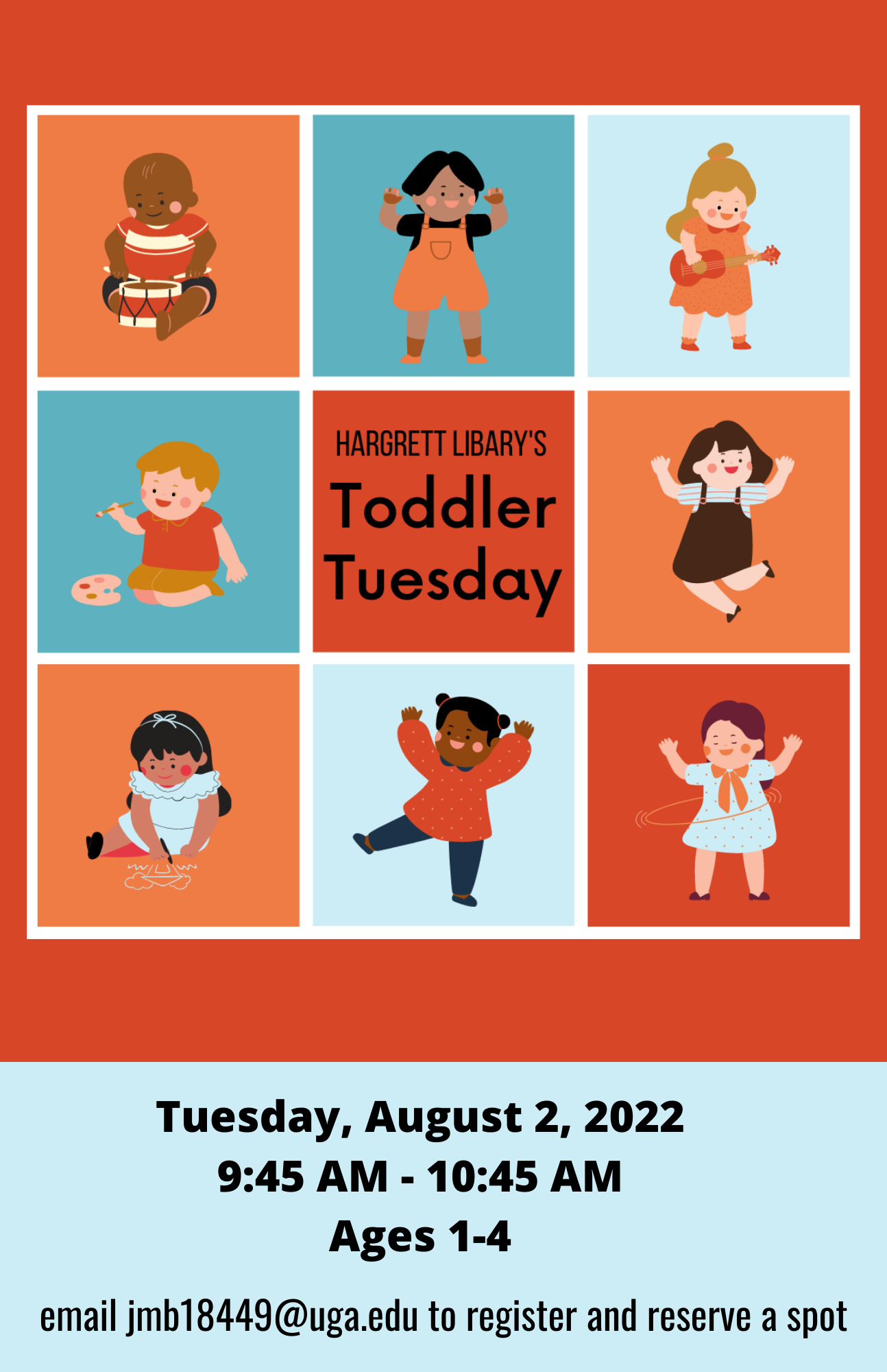 Toddler Tuesday poster