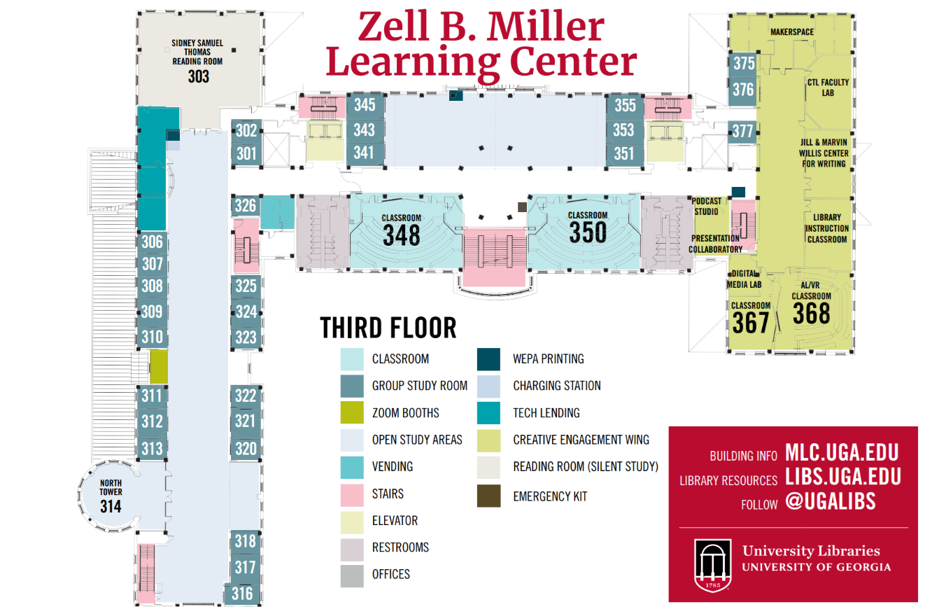 MLC third floor plan