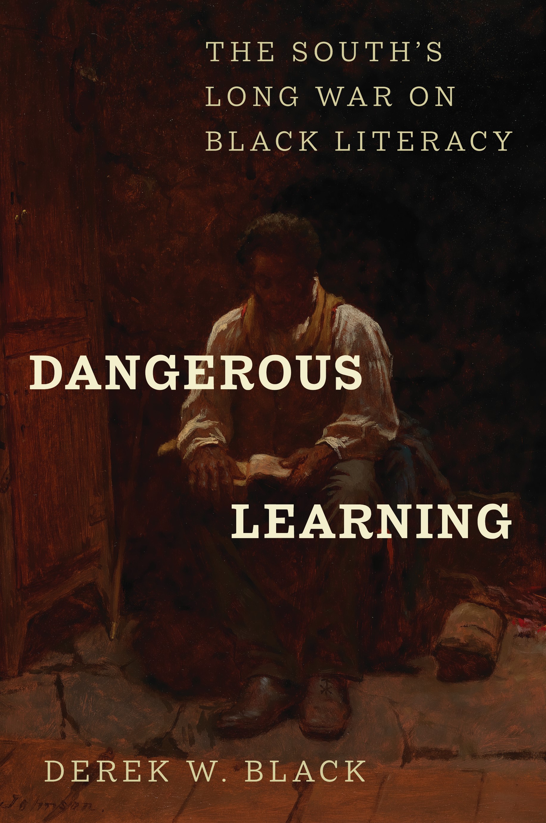 Book cover of "Dangerous Learning: The South's Long War on Black Literacy"