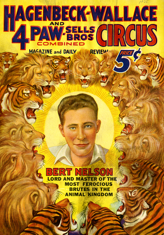 Program, Hagenback-Wallace Circus