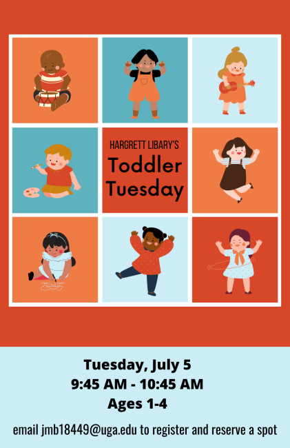 Toddler Tuesday poster