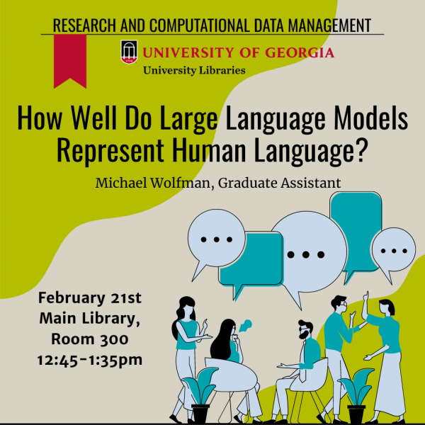 Flyer showcasing the event described above.