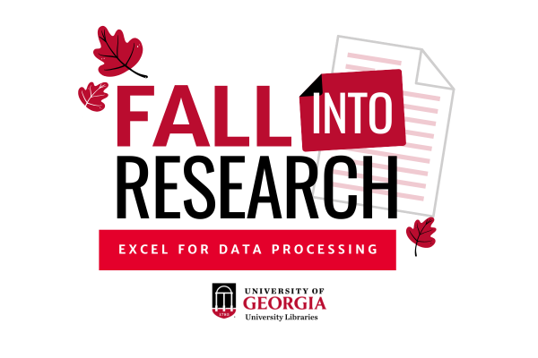 Decorative image Fall Into Research Excel for Data Processing