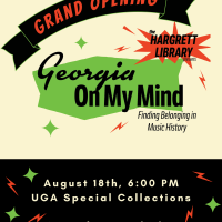 Georgia on my Mind Exhibit Opening Reception Graphic