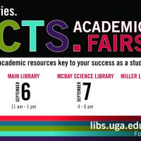 Informational graphic - FACTS Fairs on Sept. 6, 7, and 8