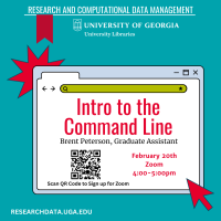 Flyer showcasing the event described above.