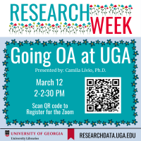 Flyer showcasing the event described above.