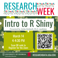 Flyer showcasing the event described above.